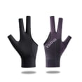 thumbnail image 2 of Fitness Accessories Left Right Hand Breathable Elastic Training Glove Three Fingers Snooker Glove Billiard Glove PURPLE RIGHT HAND-1PCS, 2 of 8