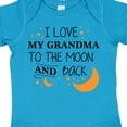 thumbnail image 4 of Inktastic I Love My Grandma to the Moon and Back Boys or Girls Baby Bodysuit, 4 of 5
