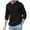 Black, variant on DondPO Long Sleeve Shirts for Men Men'S T-Shirts Men's Baggy Cotton Linen Hooded Pocket Solid Long Sleeve Retro T Shirts Tops Mens Shirts Mens Tops Black L