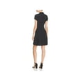 thumbnail image 2 of Theory Womens Easy Day Fit & Flare Dress, Black, 8, 2 of 2