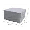 thumbnail image 2 of Funda para mesa de billar de 7/8/9 pies, cubierta para muebles contra la lluvia, protección UV, cubierta plateada para mesa de billar, funda impermeable para mesa de billar, mesa de billar de snooker, 2 of 5