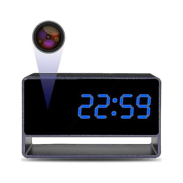 Home Hd 1080p Escritorio Alarma C Wifi Cámara Vis Spy Cámara oculta