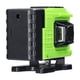 thumbnail image 4 of Multifuncional 12 líneas Luz verde Nivel láser 3 ° Máquina de autonivelación Herramienta de nivelac Irfora línea de encendido eléctrico, 4 of 7