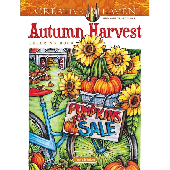 Pre-Owned Creative Haven Autumn Harvest Coloring Book (Paperback) 0486851087 9780486851082