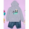 thumbnail image 3 of Magical Mermaid Panda Hoodie Juniors -Image by Shutterstock,  Medium, 3 of 4