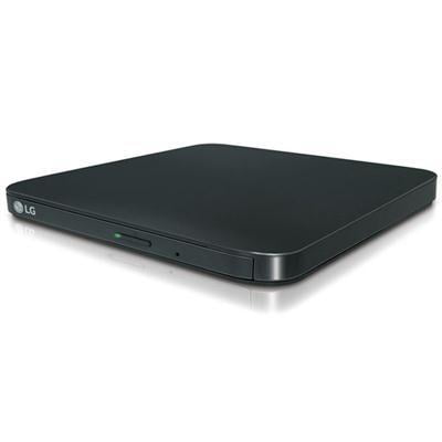 LG - 8x External USB Double-Layer DVD±RW/CD-RW Drive - Black