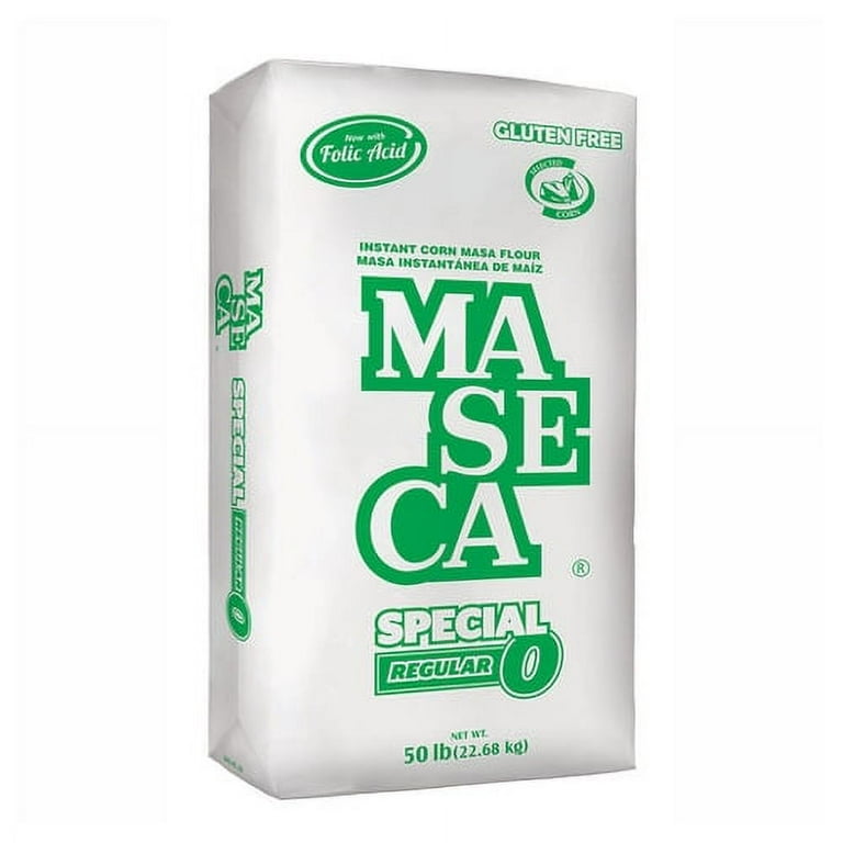 Maseca Special Regular Corn Flour 50 Pounds - Perfect for Sopes