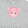 thumbnail image 4 of Inktastic Cute Pig, Little Pig, Piggy, Pink Pig Girls Toddler Dress, 4 of 5