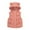Pink, variant on Timegard Baby Boys Girls Clothes Hooded Puffer Vests Winter Lightweight Warm Sleeveless Cute Zipper up Jacket