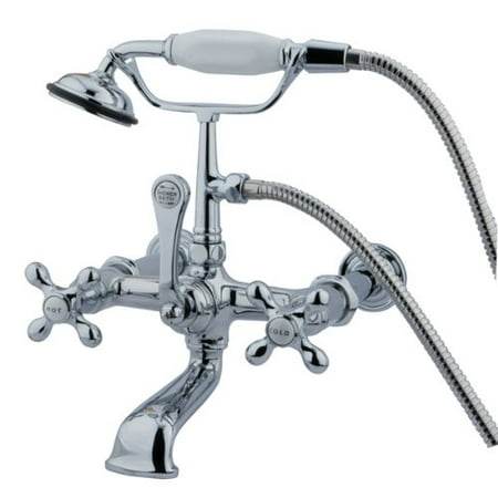 Kingston Brass Vintage Wall Mount Clawfoot Tub Filler with ...