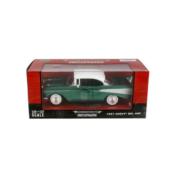 1957 Chevy Bel Air, Green - Showcasts 77228GN - 1/24 Scale Diecast Model Car
