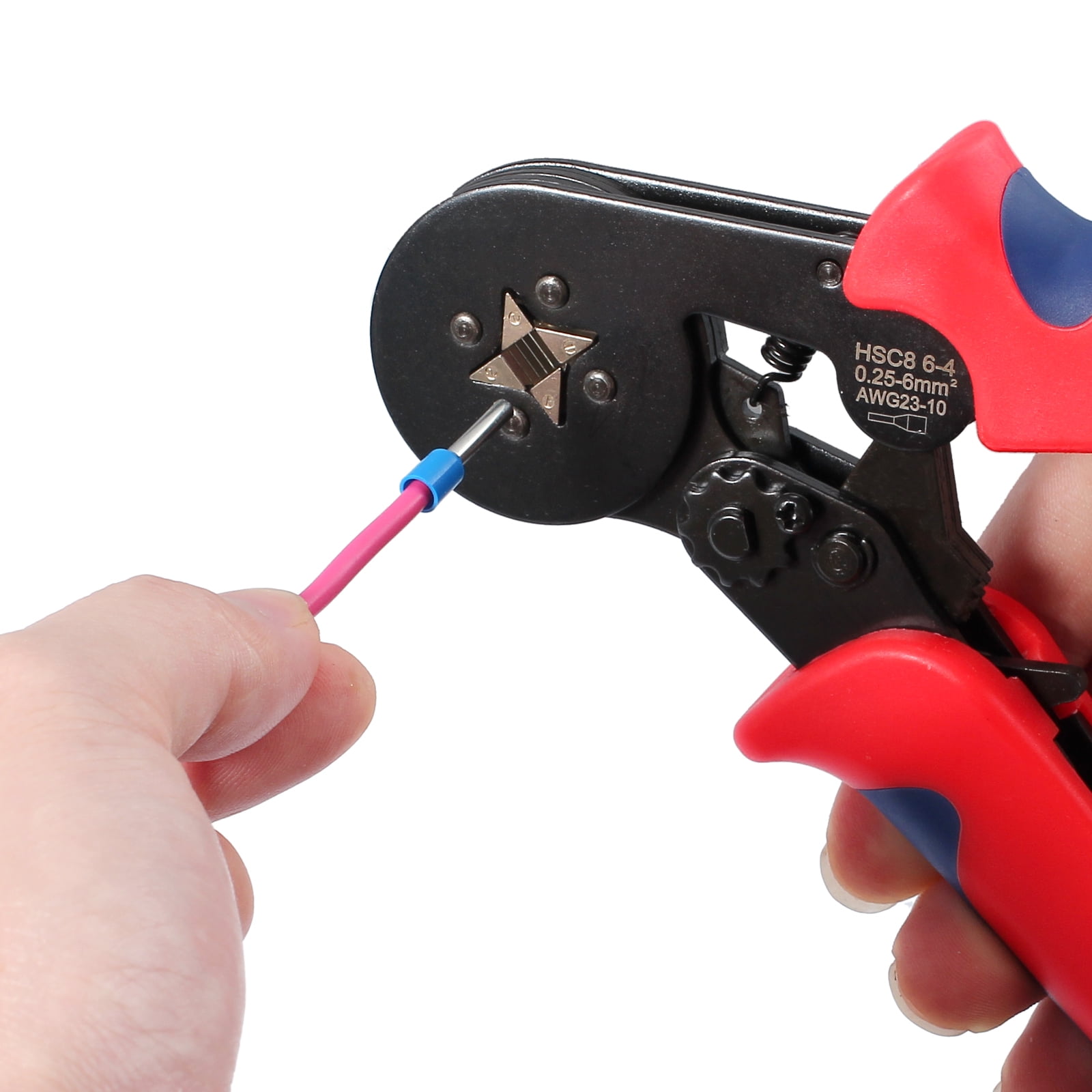 ESYNIC Crimp Tool Kit Crimper Plier Wire Terminal and Connection Kit