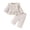 White, variant on enyan Toddler Baby Girls Fall Outfit 6M-6T Long Sleeve Floral Print Smocked Shirt Pants 2-Piece Set Kids Girls Clothes White,18-24 Months