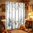 thumbnail image 6 of Halloween Shower Curtain Vintage Fall 70.9x59.1in Polyester Waterproof & Quick Dry for Bathroom Bathtub Home Apartment by MPOISVA, 6 of 6