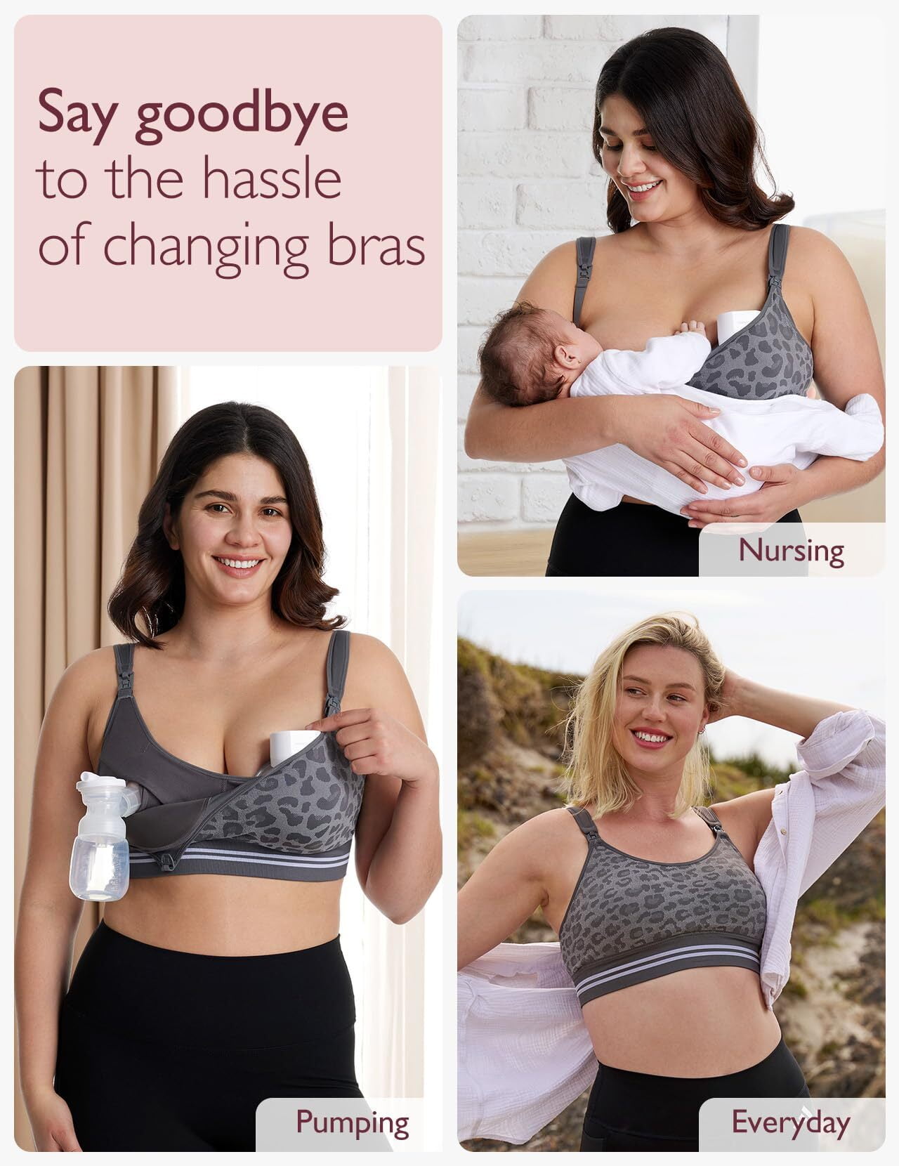 Motherhood Maternity Wearable Pump & Nursing Bra for the Elvie Pump - Macy's