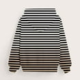 thumbnail image 6 of Ashirexll Oversize Hoodie Long Sleeve Shirts 3-14 Years Stripe Fashion Casual Fleece Lined Warm Winter Hooded Sweatshirt for Kids, 6 of 6
