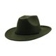 thumbnail image 5 of Sombrero de vaquero decorativo transpirable, accesorio para fotos, sombrero de vaquera de ala ancha para club Verde oscuro, 5 of 9