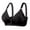 Black, variant on Bigersell Wireless Bra Woman Ladies Bra without Underwire Vest Large Lingerie Bras Everyday Bra Female Synthetic Lace Bra Tall Sport Bra, Style 161, Gray L