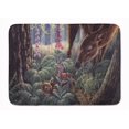 thumbnail image 1 of Carolines Treasures BDBA0259RUG Doe & Fawn Deer Machine Washable Memory Foam Mat, 1 of 4