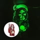 thumbnail image 2 of Horror estatua gótica luminosa caprichosa malvada figuras de Halloween gnomo rojo, 2 of 7