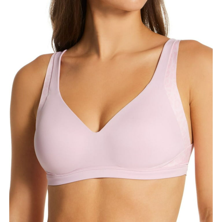 Women's Warner's RA2231A No Side Effects Wirefree Contour Bra (Fragrant  Lilac Animal S)