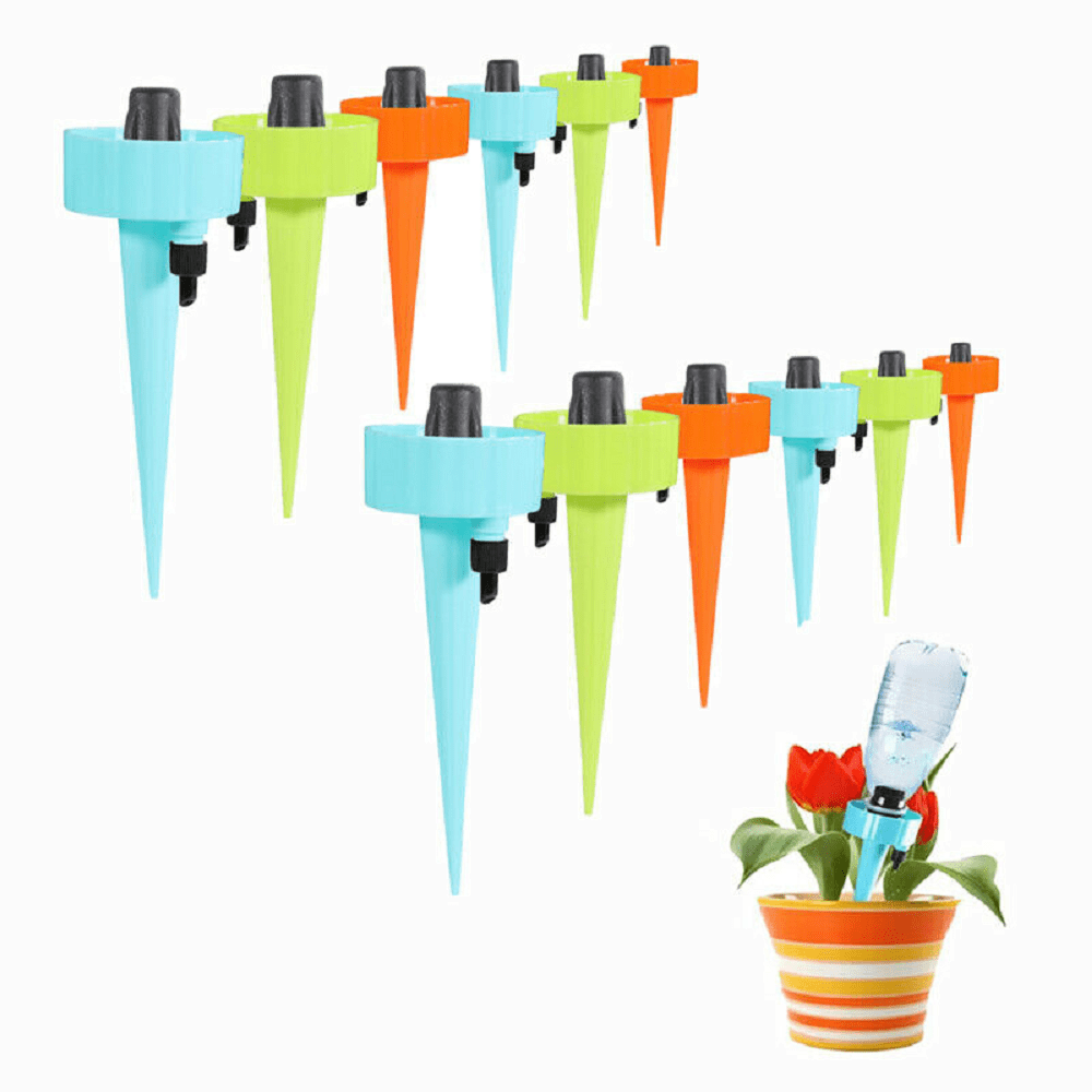 Plant Self Watering Adjustable Stakes Automatic Spikes Drip Irrigation System