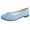 Blue, variant on Women's Platform Casual Shoes Slip On Shoes for Women Comfort Summer Loafers Soft Business Casual Sneakers,Yellow 6.5
