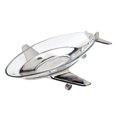 thumbnail image 1 of Plateau de Service en Verre d'Avion, 1 of 1