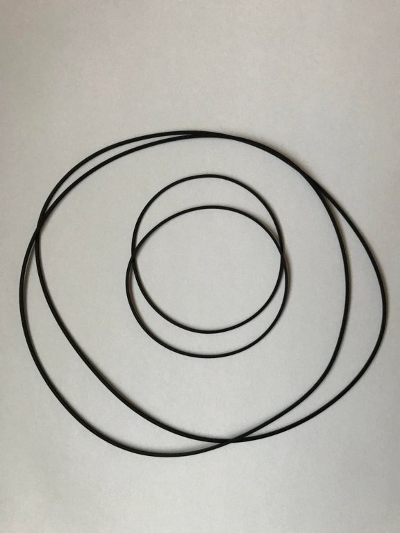 New Replacement Belts Set of 4 for use with Sony TC-W310 Cassette Player