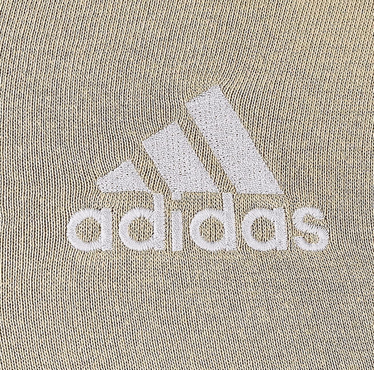 Adidas Men's Essentials Fleece Sweatshirt (Beige, XXL)