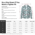 thumbnail image 3 of KLL Farm Birds Print Men's Women’s UPF 50+ Sun Protection Outdoor Hoodie Jacket Long Sleeve Fishing Hiking Performance Shirt- XX-Large, 3 of 5