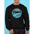 thumbnail image 2 of Surfing Trip Sweatshirt Men -Image by Shutterstock, Male 5X-Large, 2 of 4