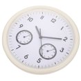 thumbnail image 2 of Digital Clock Wall Hanging Clock Household Mute Clock Plastic Hygrometer Clock, 2 of 7