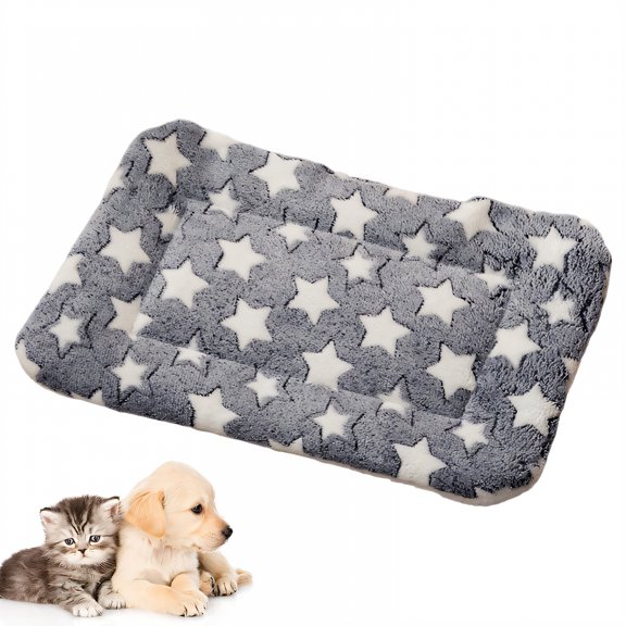 AUQ Dog Beds & Furniture,Cartoon Double Sided Dog Bed,Dog Outdoor Bed,Pink,24.02*16.14in