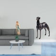 thumbnail image 2 of Figura Decorativa De Resina De Galgo Bendito, Escultura De Escritorio Para Oficina, Coche, Sala De Estar, Hotel O Centro De Mesa Navideño., 2 of 8