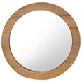 thumbnail image 1 of vidaXL Wall Mirror 60 cm Teak Round, 1 of 5