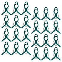 50 Pcs Plant Stake Garden Clips Reusable Gardening Clips 4.00X3.50X1.00CM Green