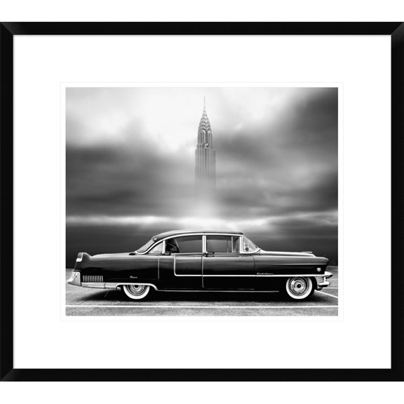 Global Gallery Larry Butterworth 'A Crack In The World' Framed Wall Art