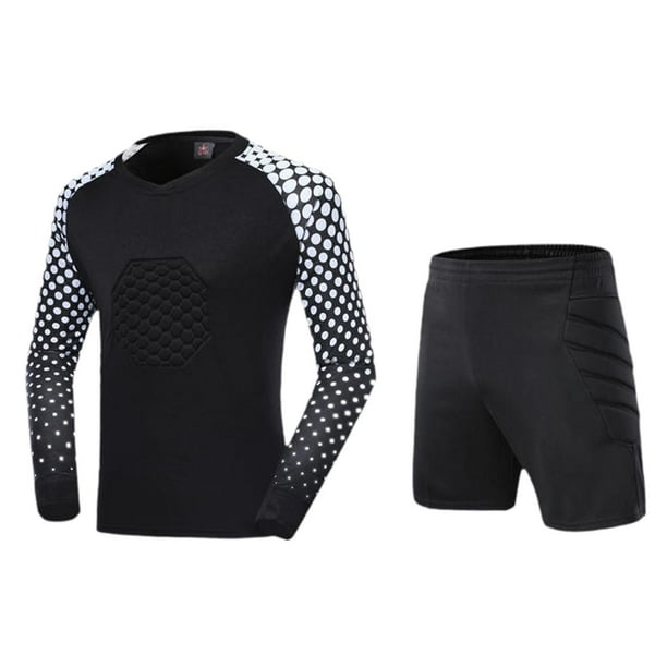 Kit de uniforme de portero, uniforme de entrenamiento, regalos, multifuncional, negro, alto rendimiento M