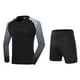 thumbnail image 1 of Kit de uniforme de portero, uniforme de entrenamiento, regalos, multifuncional, negro, alto rendimiento M, 1 of 9