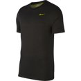 thumbnail image 1 of Men's Nike Dri Fit Training T Shirt Black/Bright Cactus, 1 of 1