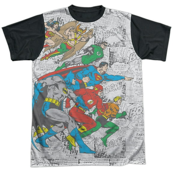 DC Face Off Unisex Adult Halloween Costume Sublimated T Shirt