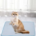 thumbnail image 6 of Pet Cooling Mat, Summer Dog Cooling Mat Washable Self Cool Pad for Small Dogs and Cats, Portable Breathable Pet Sleeping Pad for Crate, Bed, Indoor & Outdoor Floor, 6 of 8
