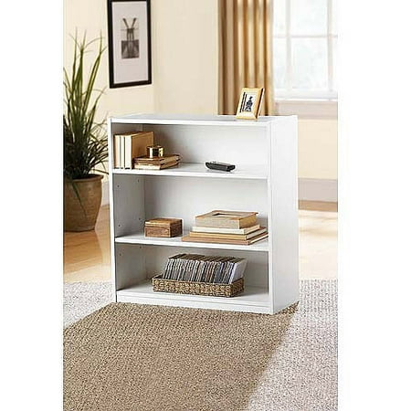 Mainstays 3-Shelf Bookcase, Multiple Finishes - Walmart.com
