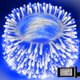 thumbnail image 1 of Cadena de luces LAMPHOME, 20,1 m, 200 LED, blanco y azul, 120 V, 1 of 5