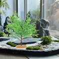 thumbnail image 4 of Raindrops Simulation Small Plastic Tree Model for Crafts, Miniature Decorative Trees, 1 Pack, 4 of 8