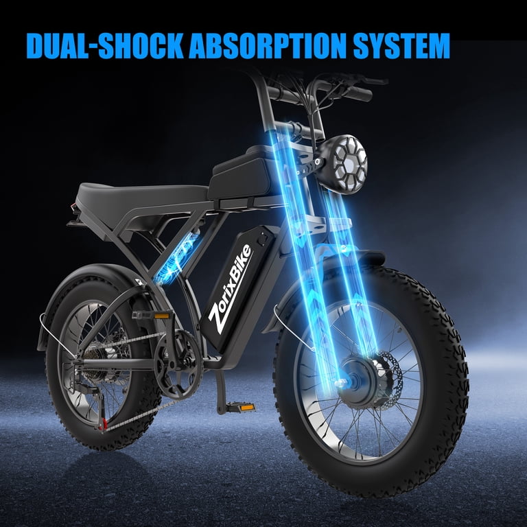 ZorixBike Z6 PRO Adult Electric Bicycle Peak 1500W*2 Dual Motor