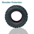 thumbnail image 4 of Towallmark 2pcs ATV All-Terrain Tires – Rubber Trail Mud Sand Off-Road Tires AT25x10-12 6PR TL KNIGHT, 4 of 7