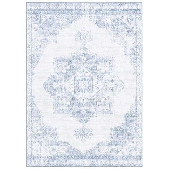 Safavieh Layla Salem Oriental Area Rug, Ivory Gray/Blue, 5'3" x 7'6"