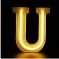thumbnail image 2 of LINLIN English Alphabet Lights, LED Neon Night Light Battery/USB Powered Wall Decorative Night Light for Home Wedding Christmas Birthday Party Shopwindow Bar, 2 of 9